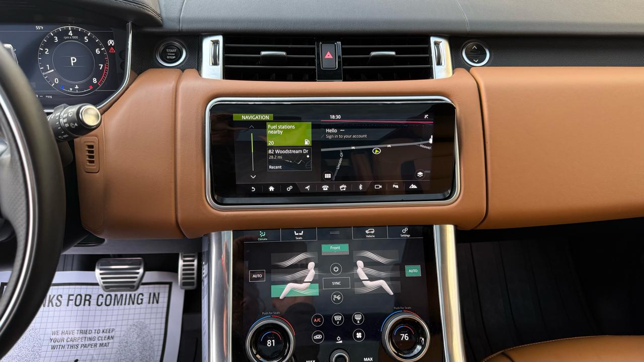 Land Rover Range Rover Sport V8 Supercharged 2018