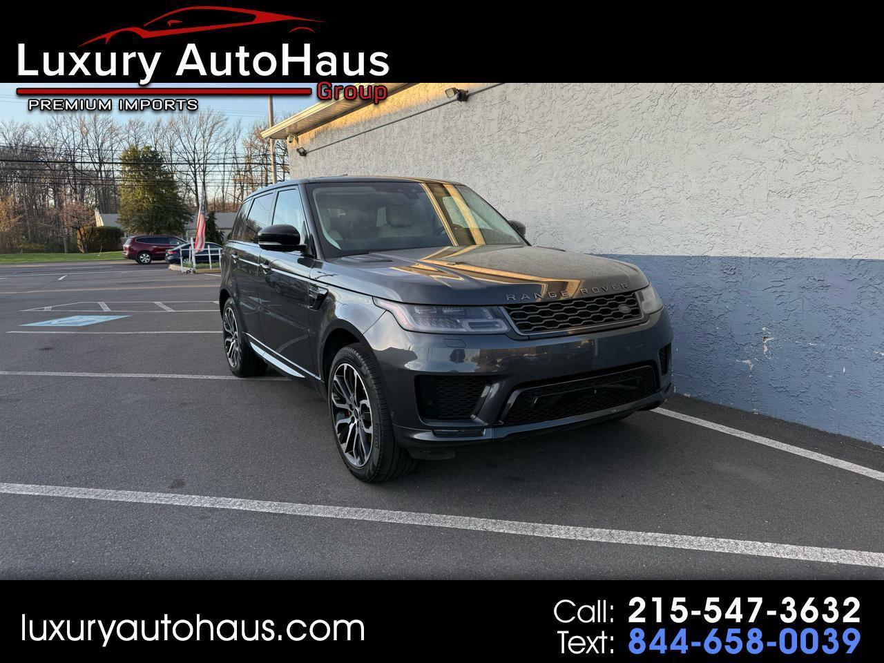 2018 Land Rover Range Rover Sport V8 Supercharged