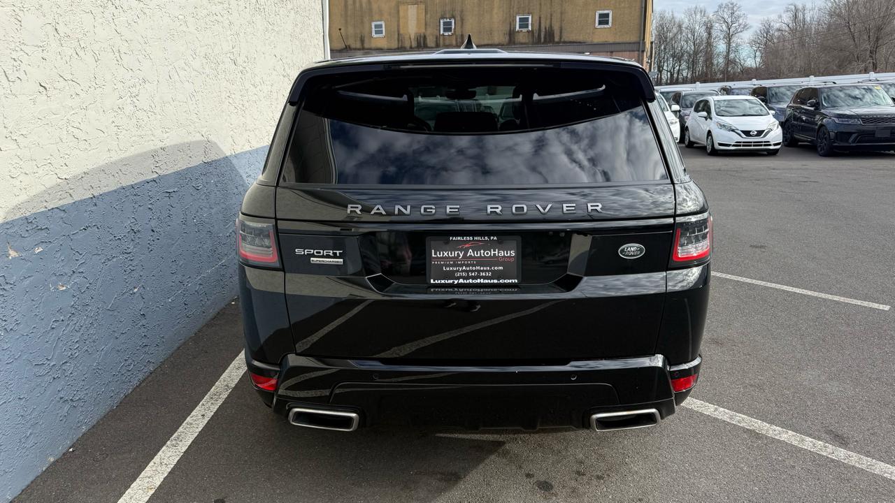 Land Rover Range Rover Sport V8 Supercharged Dynamic 2019