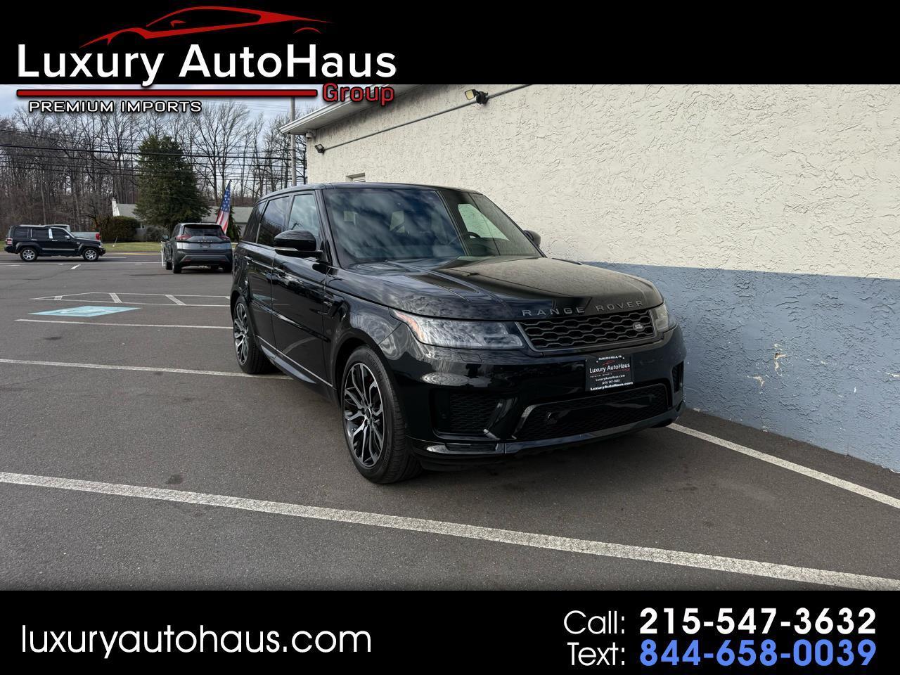 Land Rover Range Rover Sport V8 Supercharged Dynamic 2019