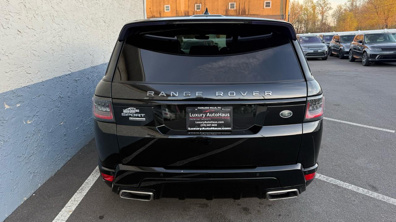 Land Rover Range Rover Sport V8 Supercharged 2018