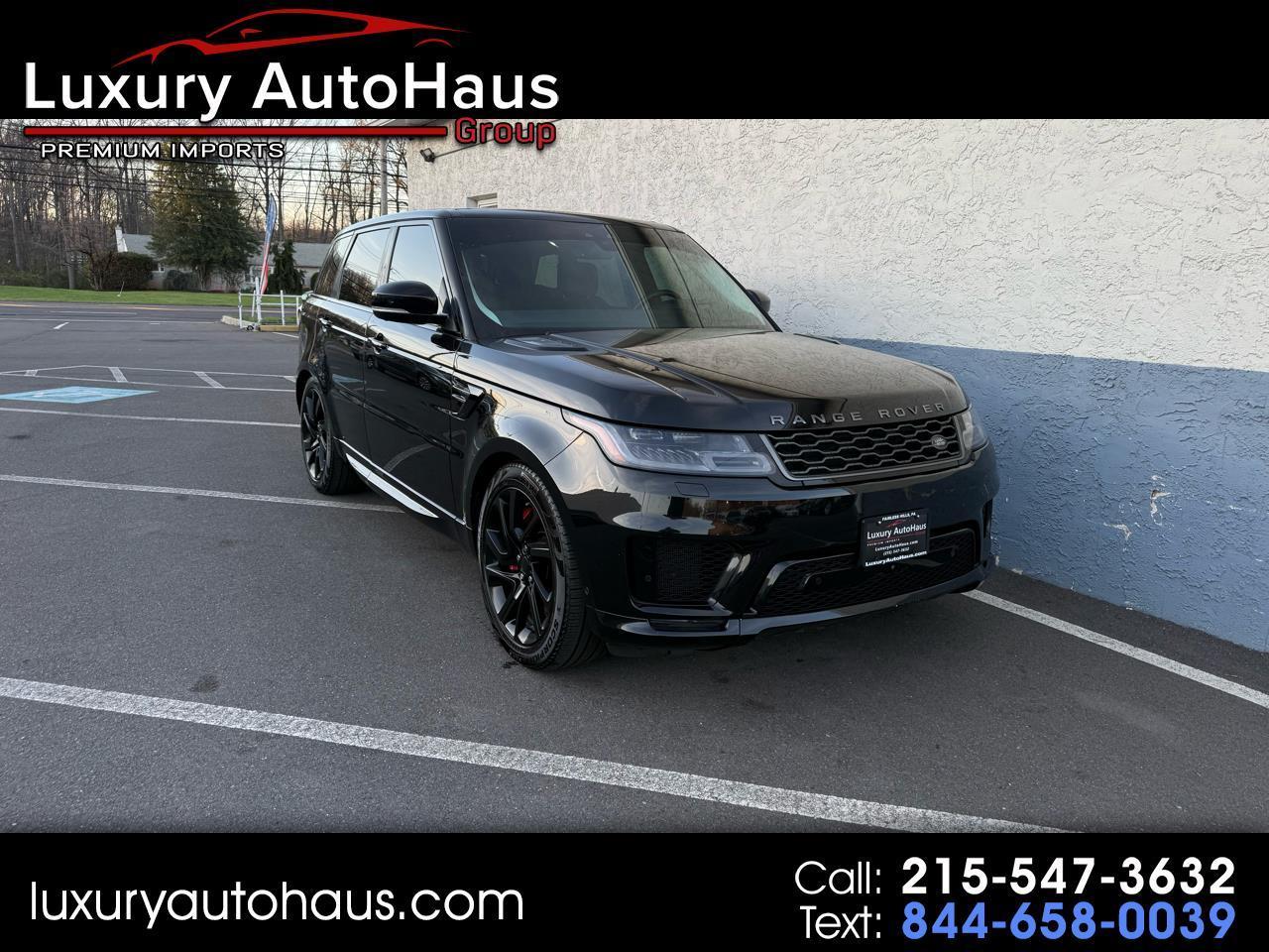Land Rover Range Rover Sport V8 Supercharged 2018