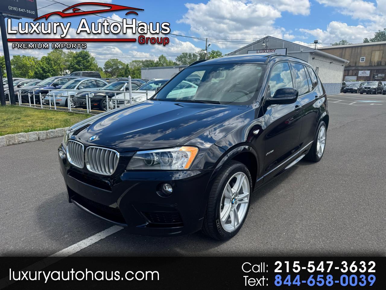 2013 BMW X3 AWD 4dr xDrive35i