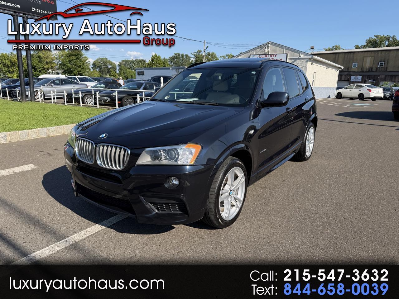2013 BMW X3 AWD 4dr xDrive35i