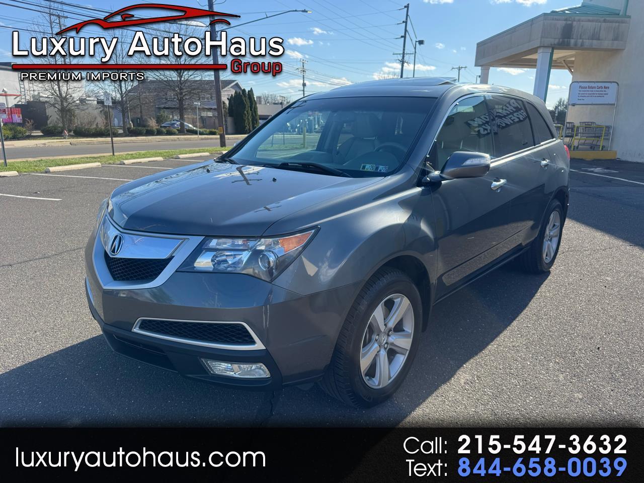 2012 Acura MDX AWD 4dr Tech Pkg