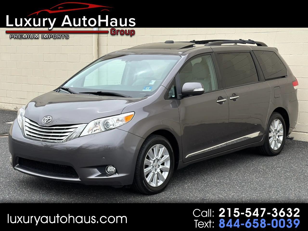 Toyota Sienna 5dr 7-Pass Van V6 Ltd AWD (Natl) 2013
