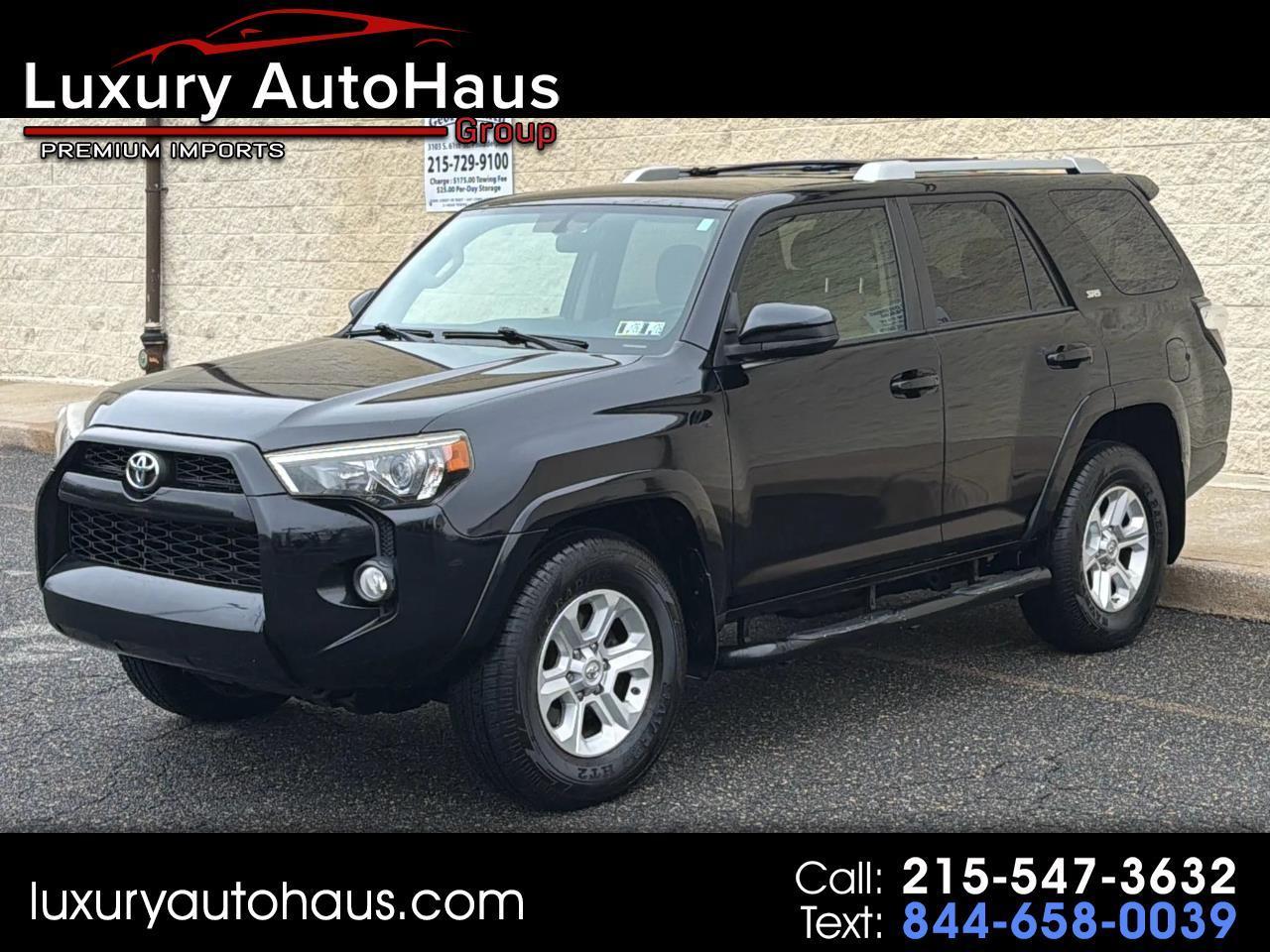 Toyota 4Runner 4WD 4dr V6 Trail Premium (Natl) 2015