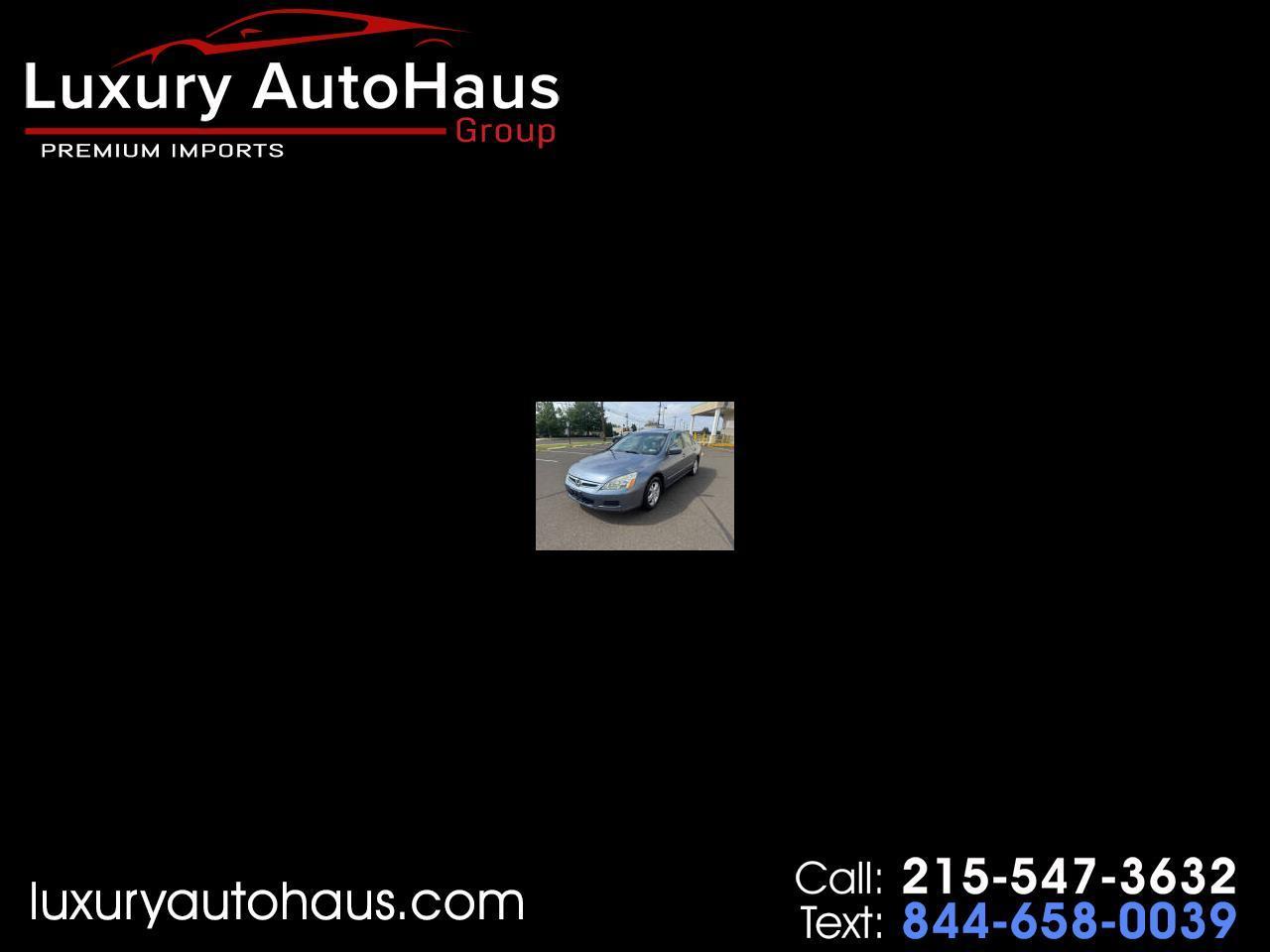 2007 Honda Accord Sdn 4dr I4 Auto EX