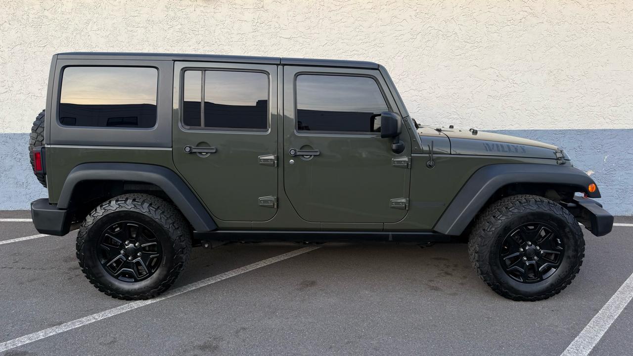 Jeep Wrangler Unlimited 4WD 4dr Willys Wheeler 2015