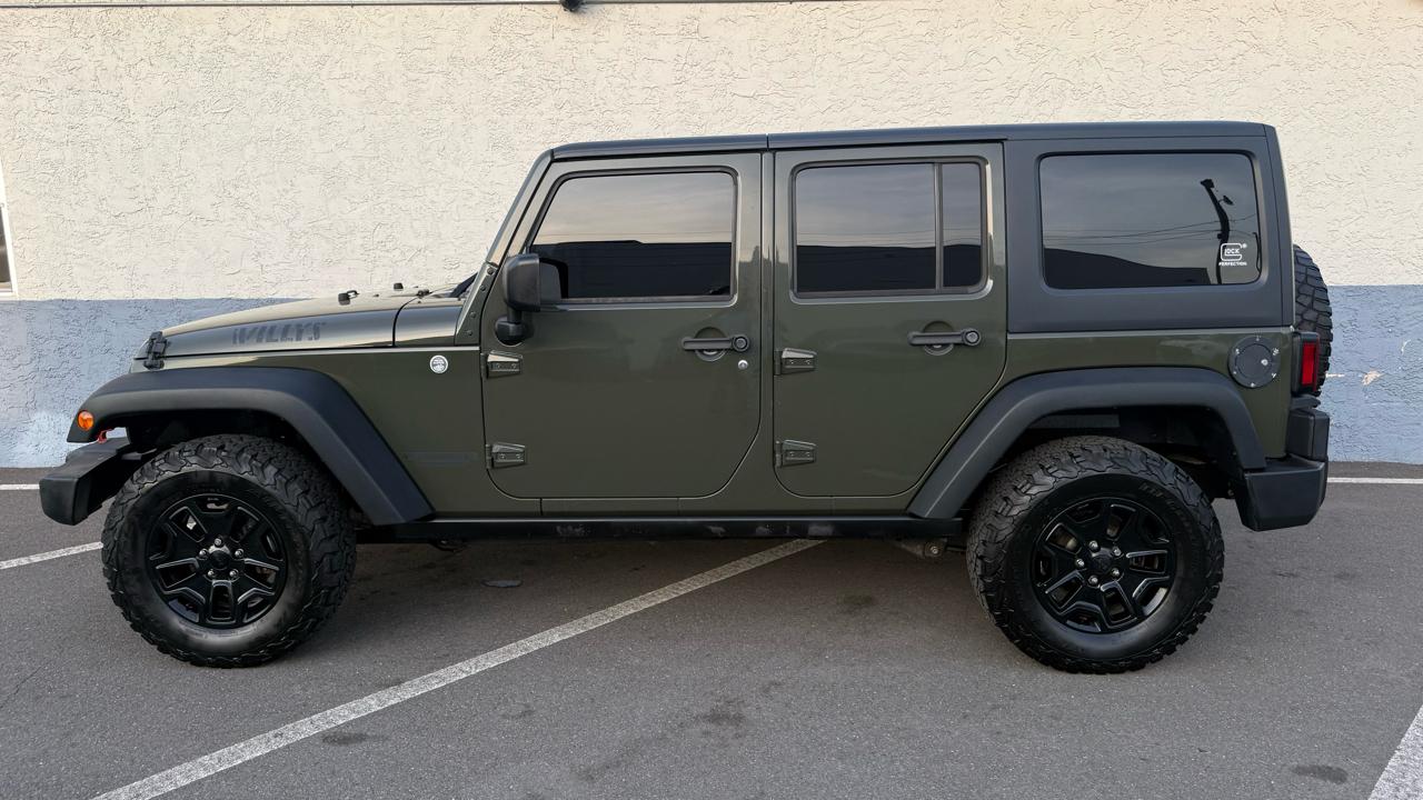 Jeep Wrangler Unlimited 4WD 4dr Willys Wheeler 2015