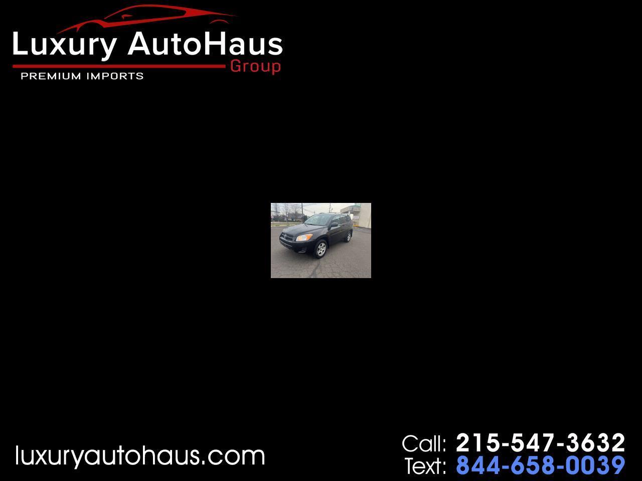 Toyota RAV4 4WD 4dr I4 (Natl) 2012