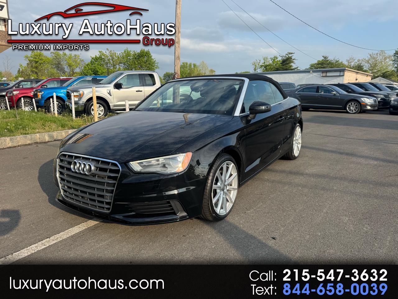 2015 Audi A3 2dr Cabriolet quattro 2.0T Premium Plus