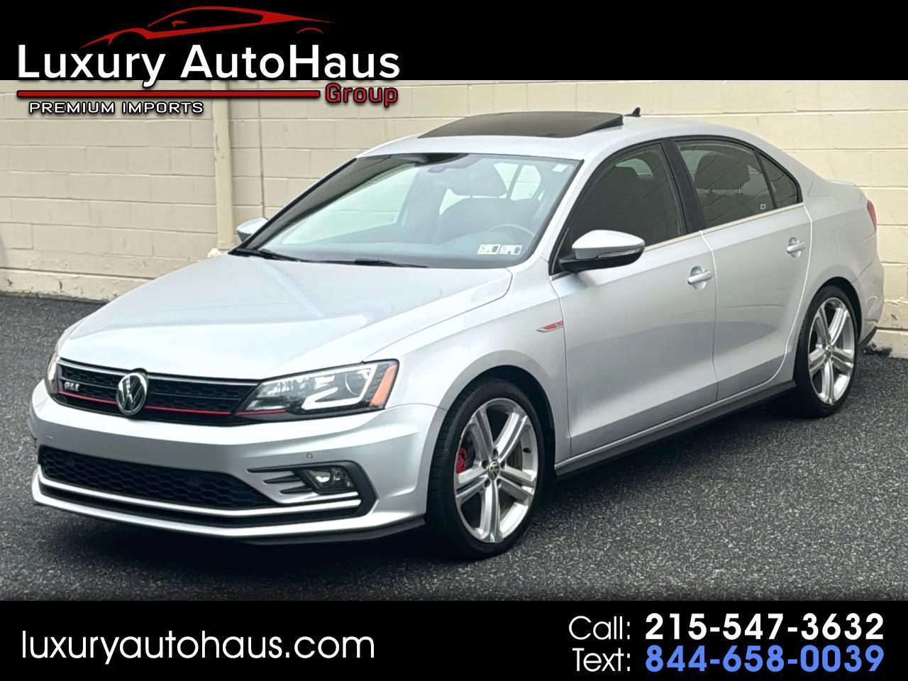 Volkswagen Jetta Sedan 4dr Man 2.0T GLI SE PZEV 2016