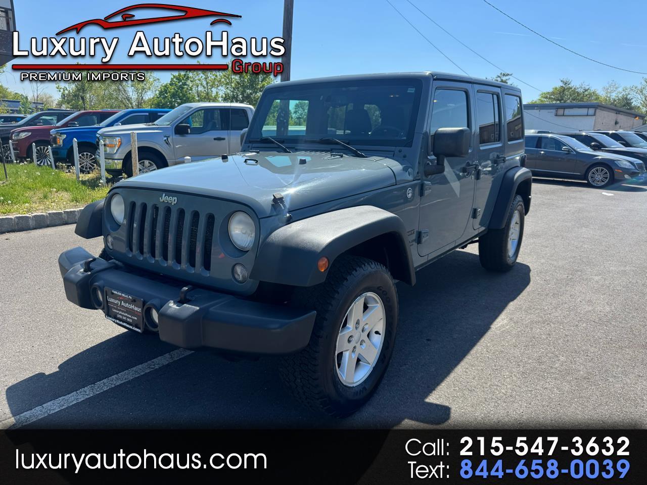 Jeep Wrangler Unlimited 4WD 4dr Sport 2014