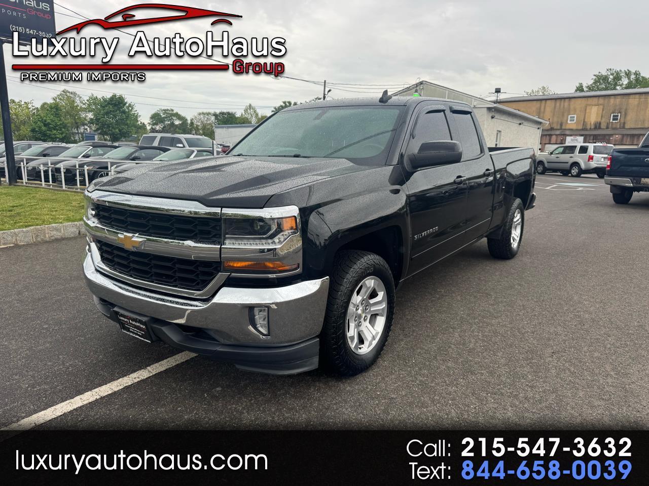 2018 Chevrolet Silverado 1500 4WD Double Cab 143.5" LT w/1LT