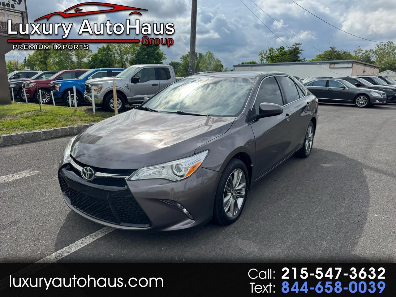 Toyota Camry 4dr Sdn I4 Auto SE w/Special Edition Pkg (Natl) 2016