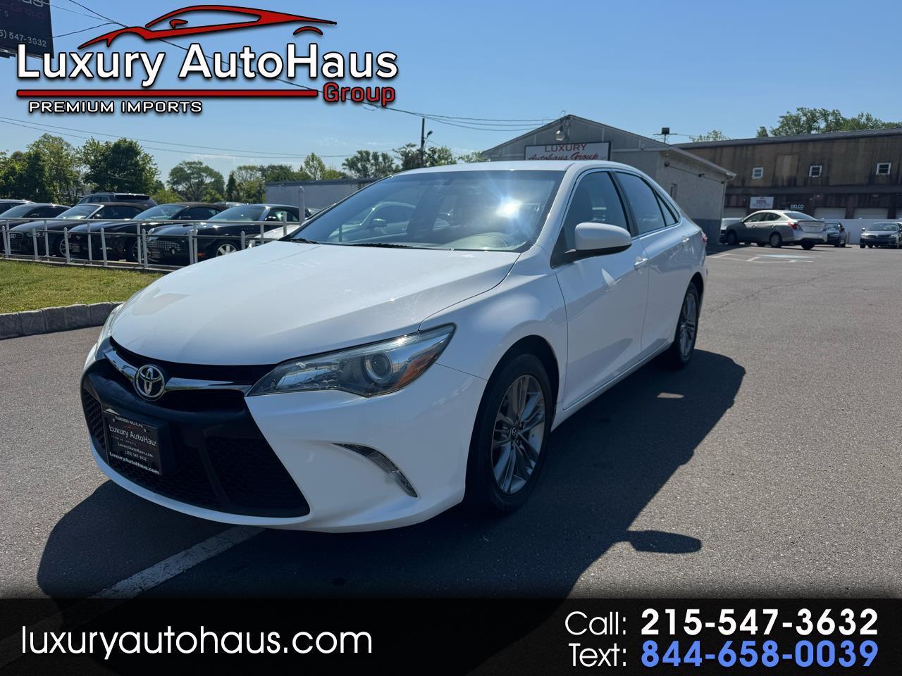 Toyota Camry 4dr Sdn I4 Auto SE w/Special Edition Pkg (Natl) 2016