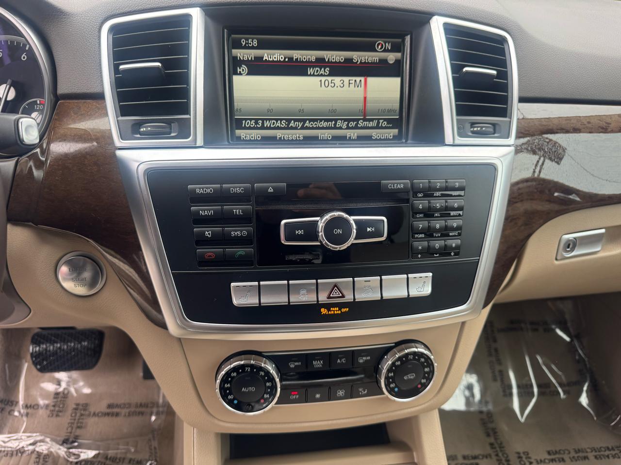 Mercedes-Benz M-Class 4MATIC 4dr ML 350 2015