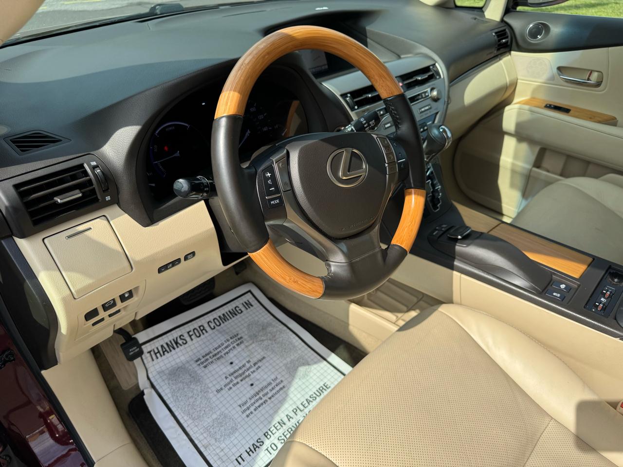 Lexus RX 450h AWD 4dr 2015