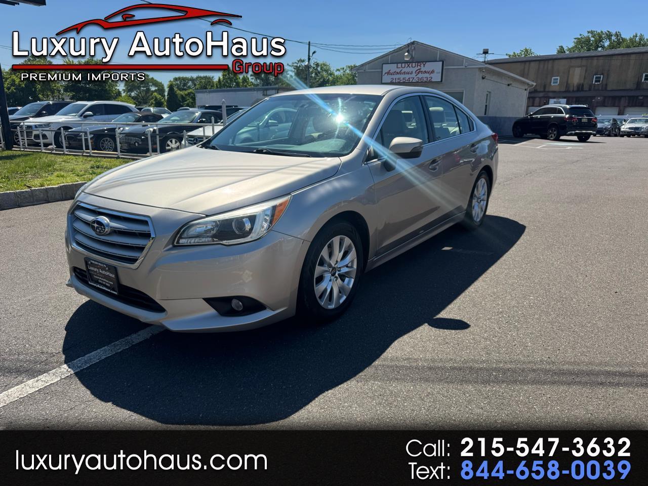 Subaru Legacy 4dr Sdn 2.5i Premium PZEV 2016