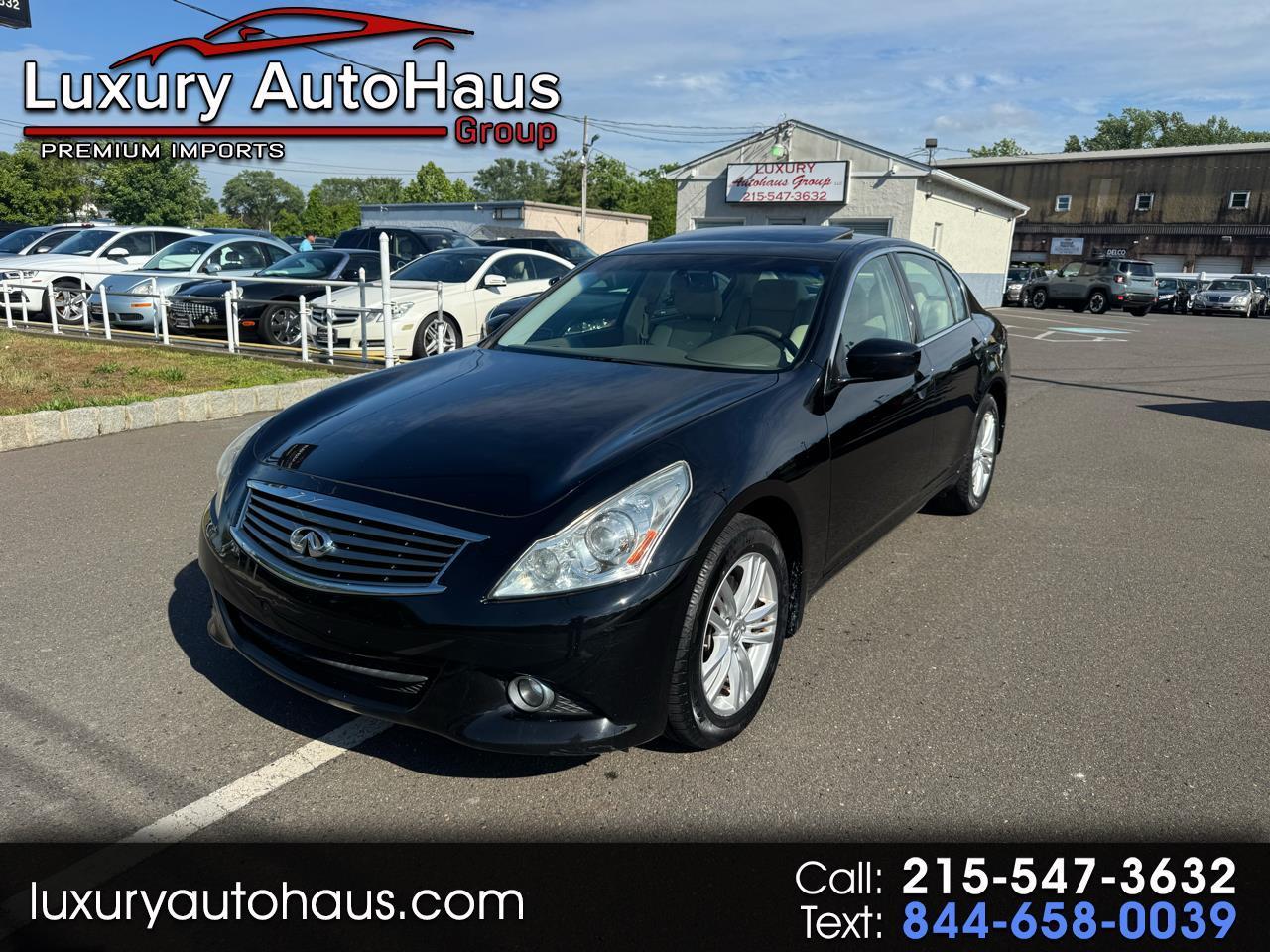 2012 INFINITI G 25x AWD's photo