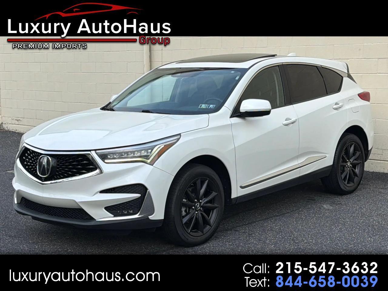 2019 Acura RDX AWD w/Advance Pkg