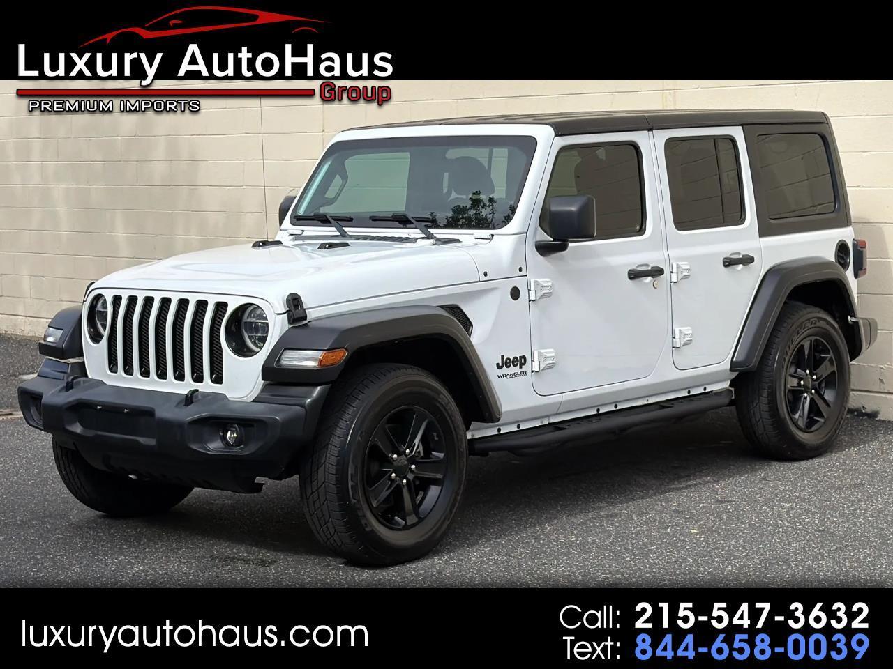 Jeep Wrangler Unlimited Sport Altitude 4x4 2021