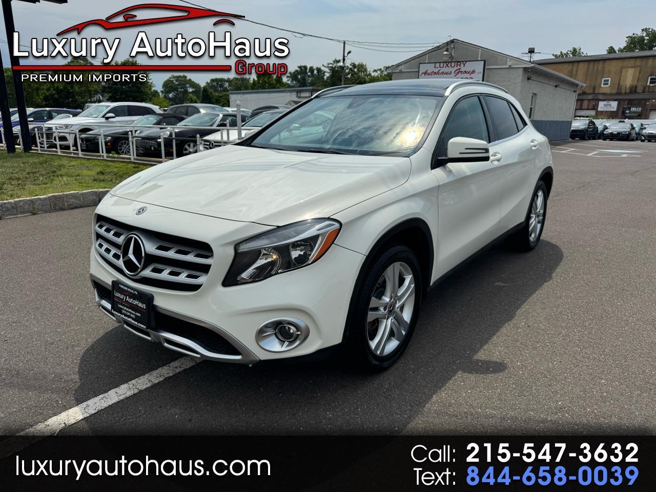 2018 Mercedes-Benz GLA GLA 250 4MATIC SUV