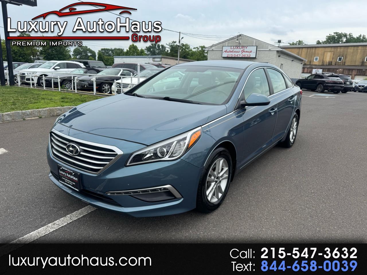 Hyundai Sonata 4dr Sdn 2.4L SE PZEV 2015