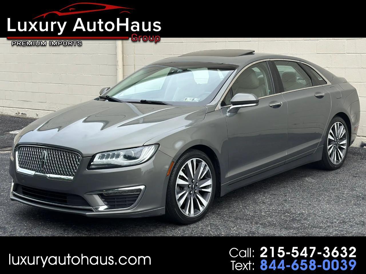 2017 Lincoln MKZ Select FWD