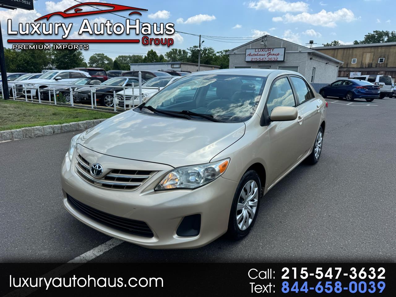 Toyota Corolla 4dr Sdn Auto LE Special Edition (Natl) 2013