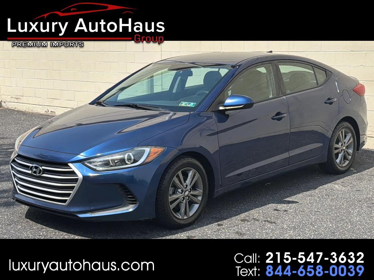 Hyundai Elantra SEL 2.0L Auto SULEV (Alabama) 2018