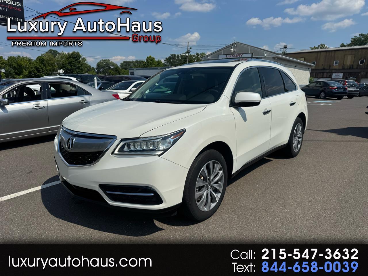 2014 Acura MDX SH-AWD 4dr Tech Pkg