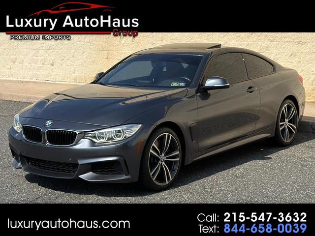 Black (Charcoal) 2015 BMW 4 Series Coupe All-Wheel Drive 8-Speed Automatic