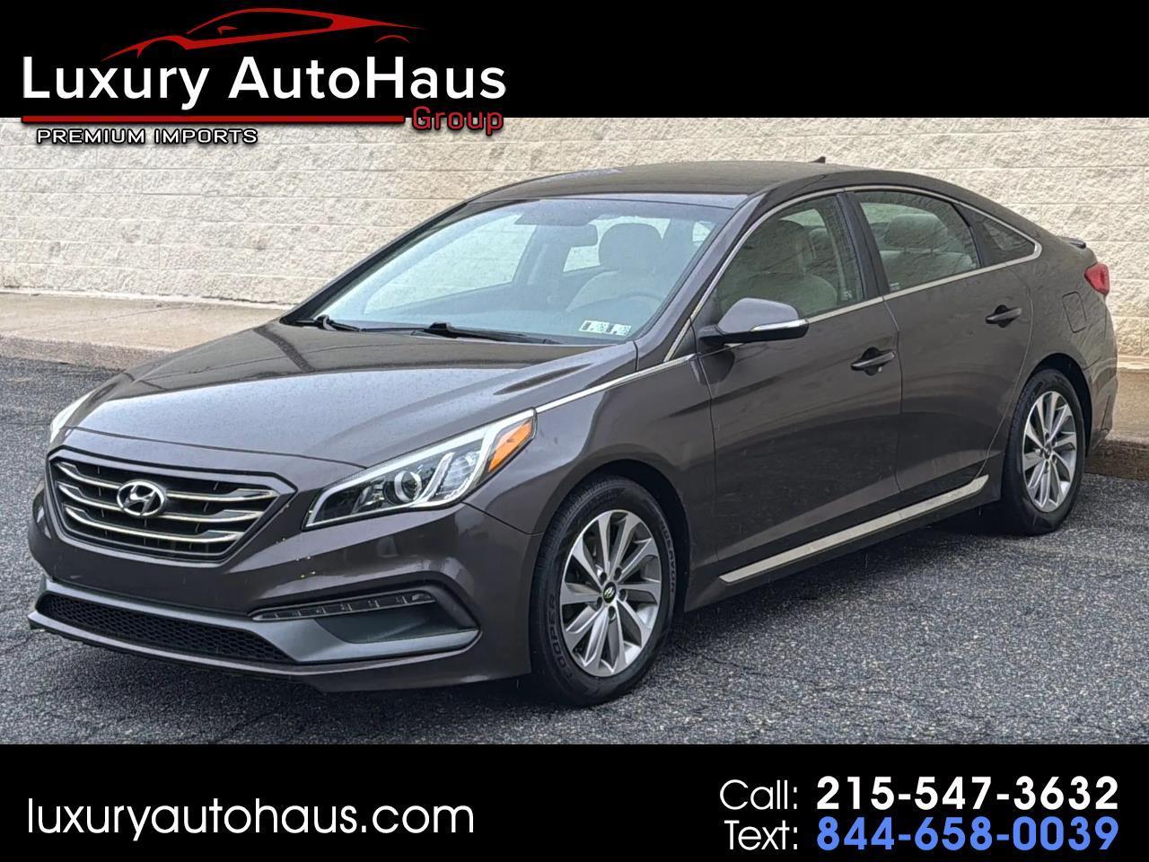 Hyundai Sonata 4dr Sdn 2.4L Sport PZEV 2015