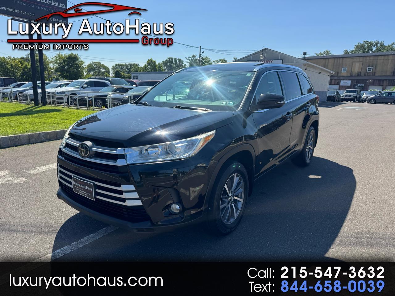 2019 Toyota Highlander XLE V6 AWD (Natl)