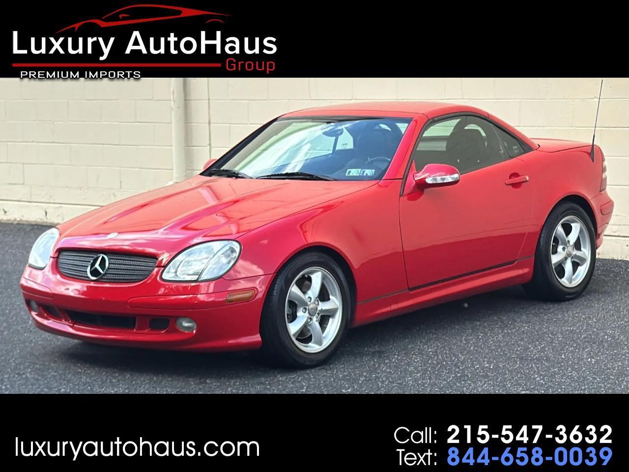 2002 Mercedes-Benz SLK-Class 2dr Roadster 3.2L