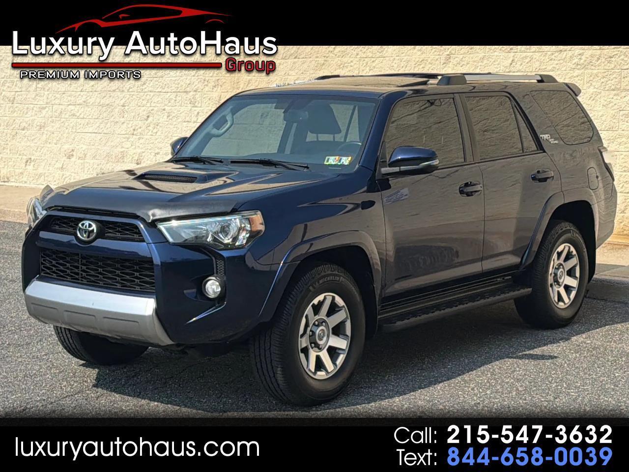 2016 Toyota 4Runner 4WD 4dr V6 Trail Premium (Natl)