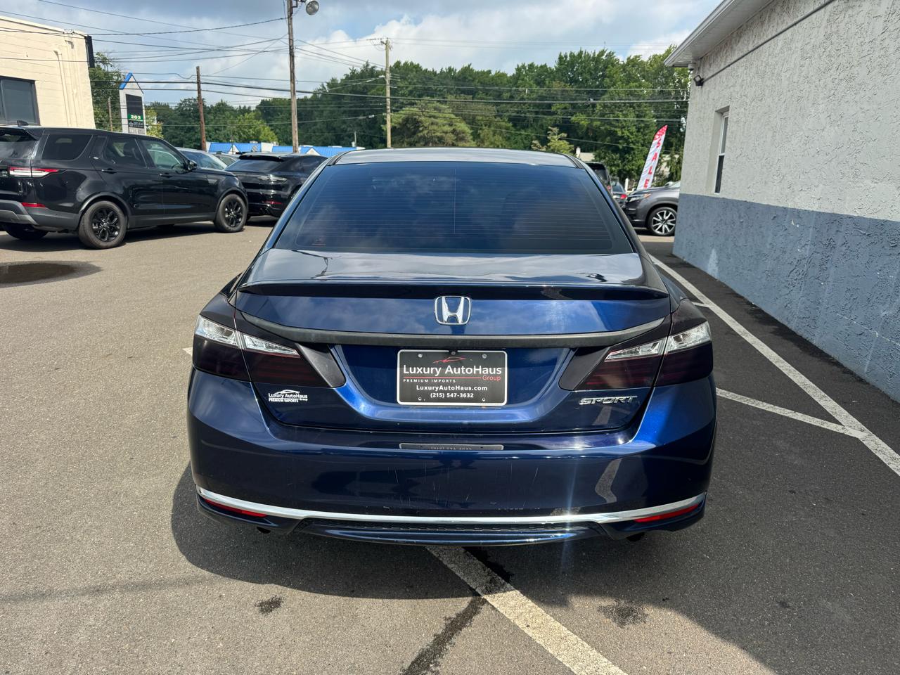 Honda Accord Sedan 4dr I4 CVT Sport w/Honda Sensing 2016