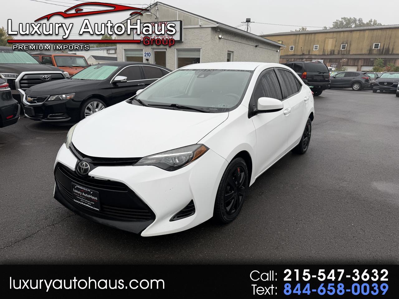 2019 Toyota Corolla XLE CVT (Natl)