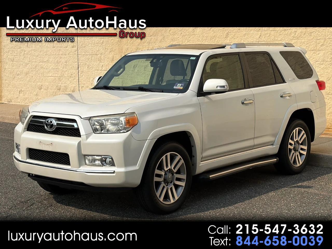 Toyota 4Runner 4WD 4dr V6 Limited (Natl) 2013