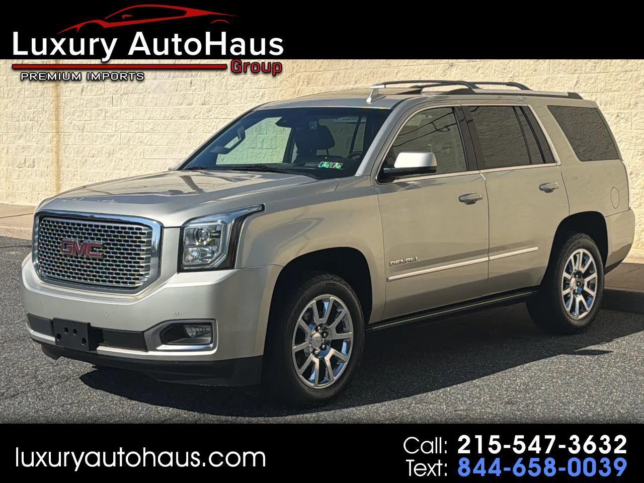 GMC Yukon 4WD 4dr Denali 2016