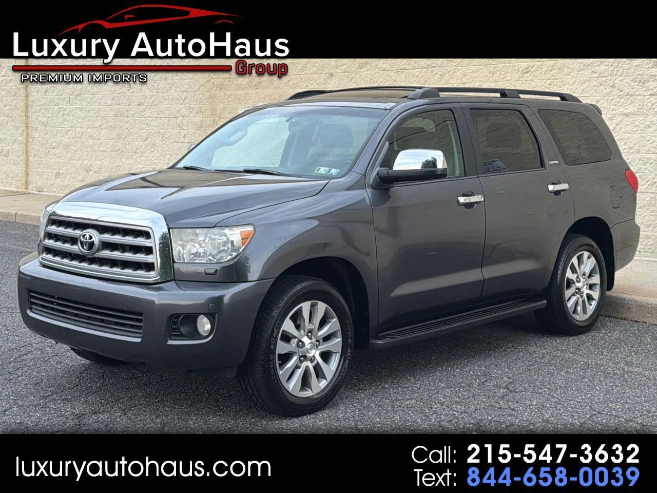 Toyota Sequoia 4WD 5.7L Limited (Natl) 2013