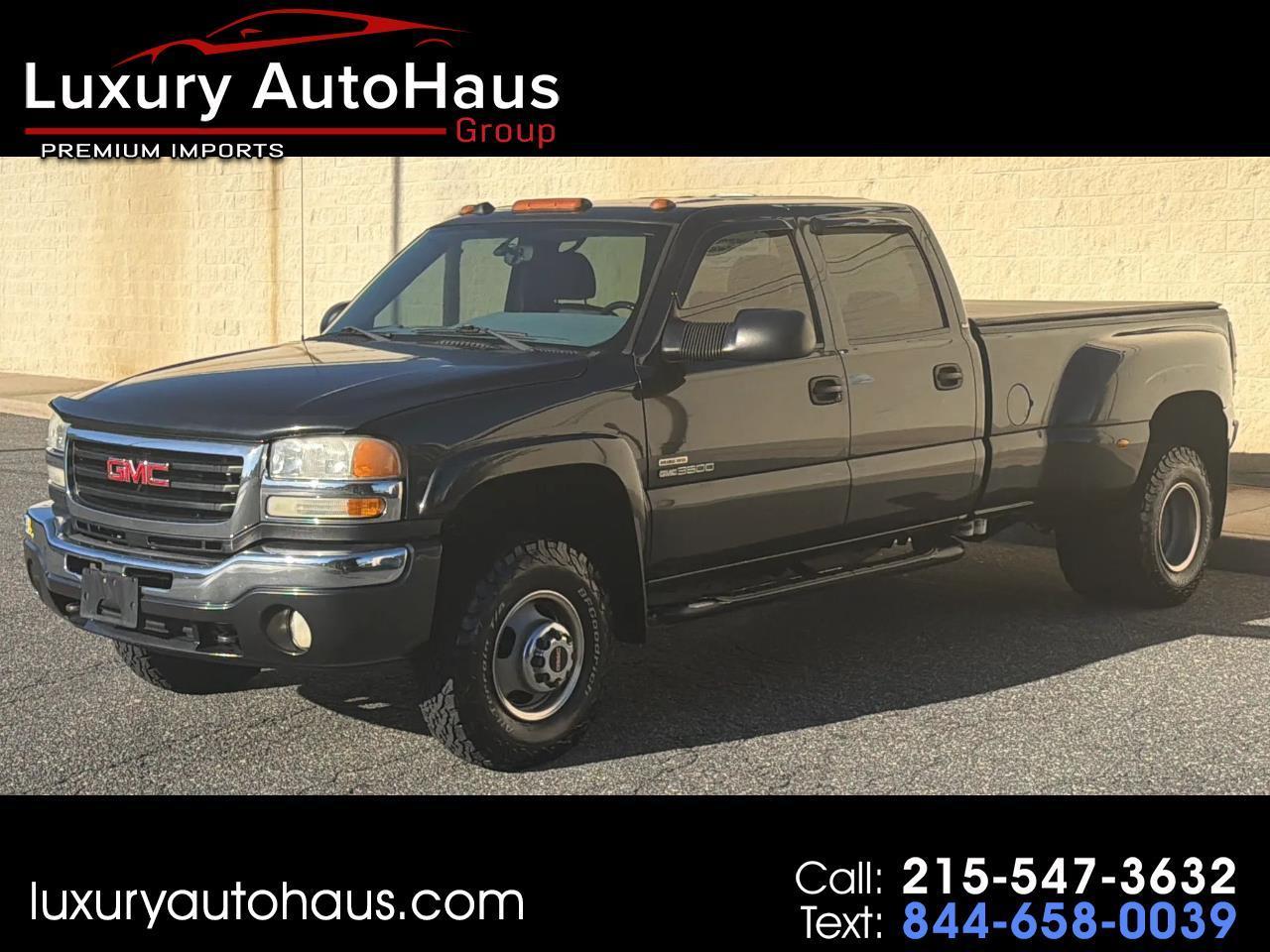 GMC Sierra 3500 Crew Cab 167" WB 4WD DRW SLE 2005