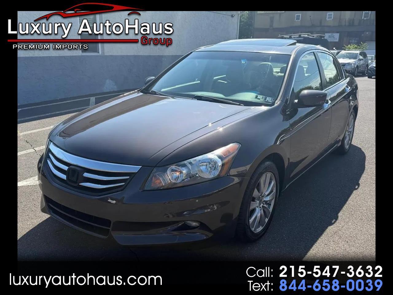 2012 Honda Accord Sdn 4dr V6 Auto EX-L