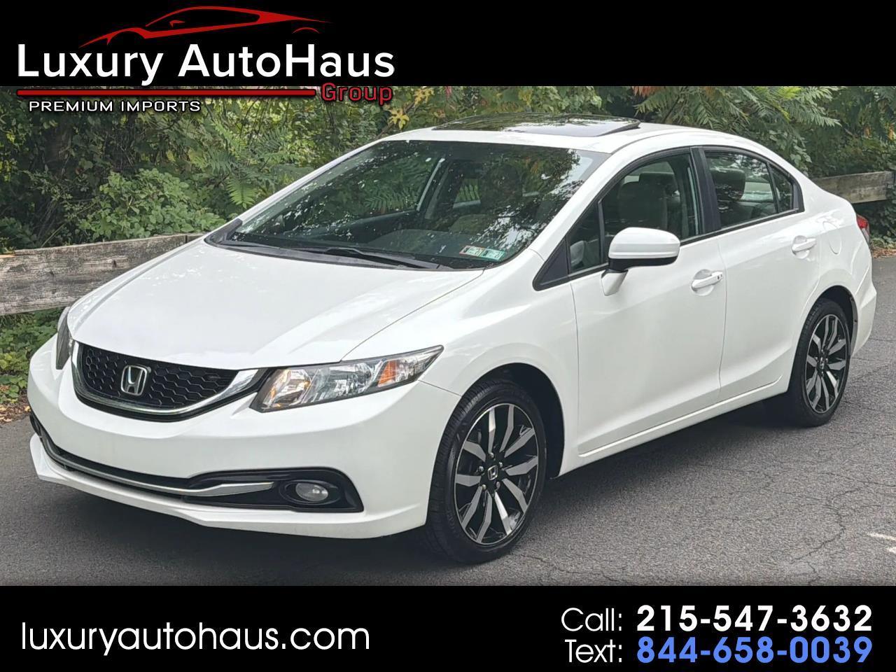 Honda Civic Sedan 4dr CVT EX-L 2015