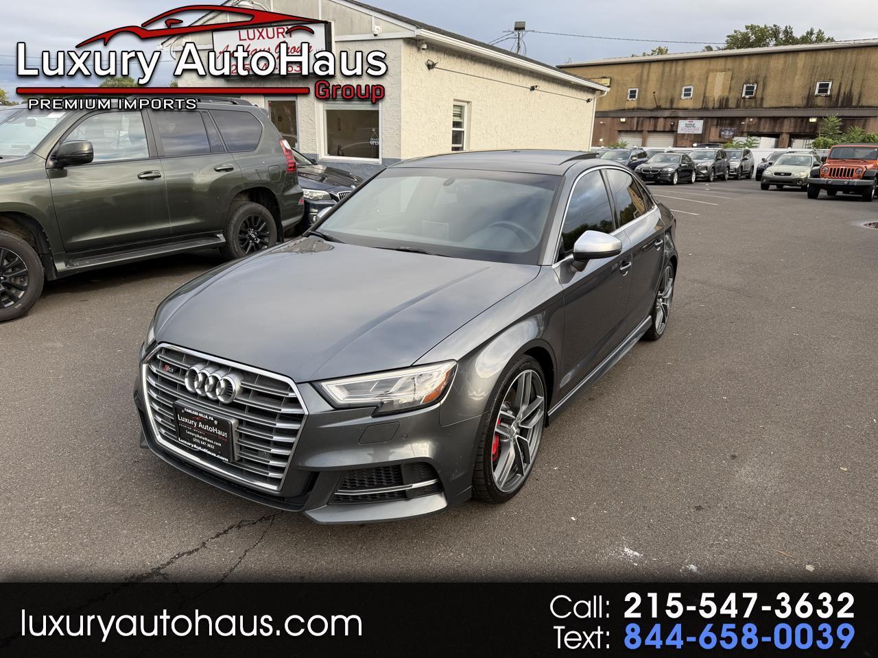 2017 Audi S3 2.0 TFSI Premium Plus