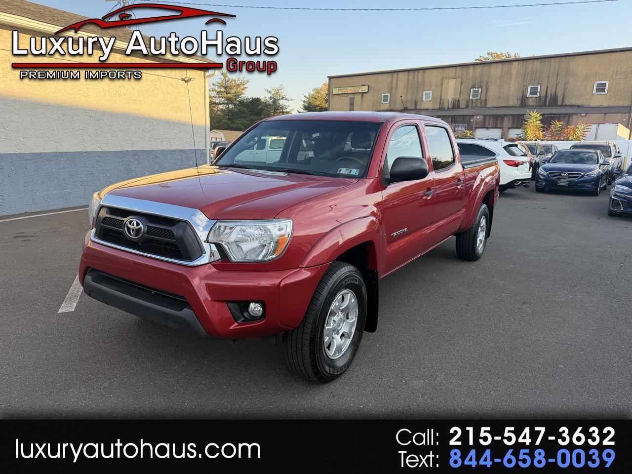 Toyota Tacoma 4WD Double Cab LB V6 AT (Natl) 2013