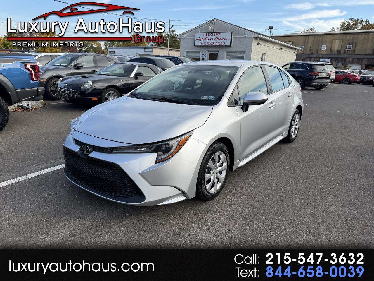 Toyota Corolla LE CVT (Natl) 2022
