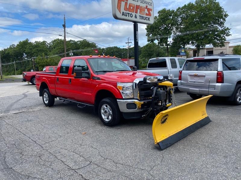 Used 2016 Ford F250 SD Crew Cab 4WD FX4 Fisher Plow for Sale in